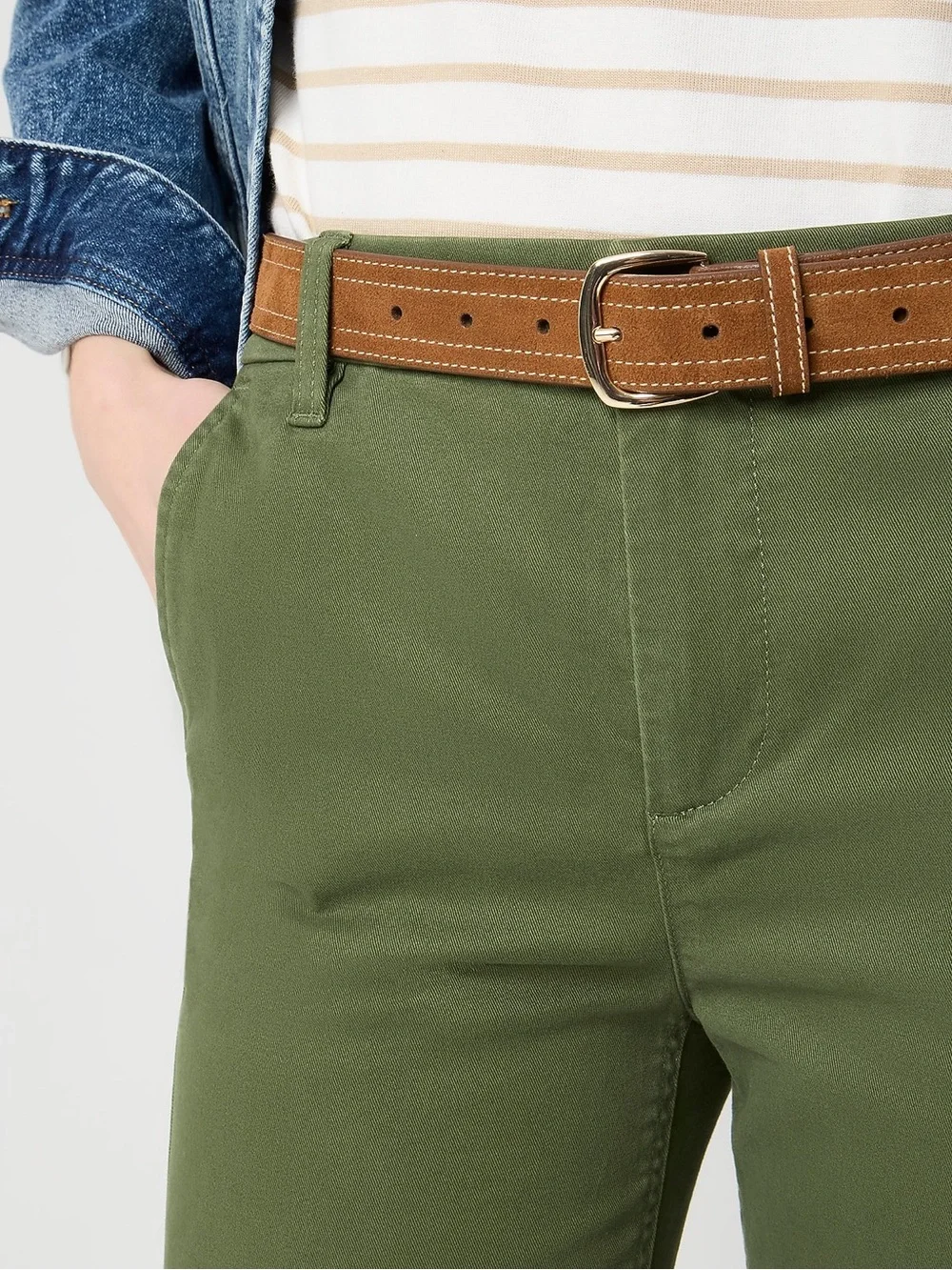 J.Crew Olive Green Everyday Chino Pants Tall Size 14T